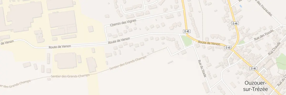 Plan du 29 Rte de Venon à Ouzouer-sur-Trézée