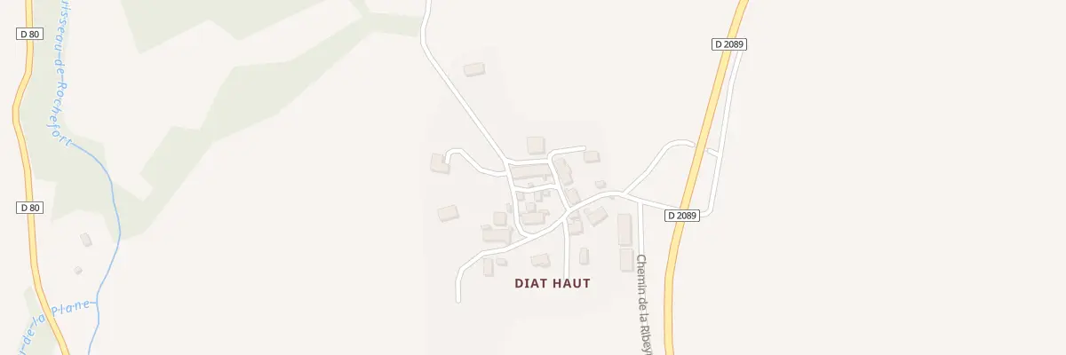 Plan du 5348 Che de Montalard à Rochefort-Montagne