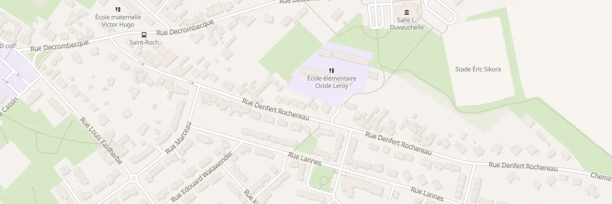 Plan du 39T Rue Denfert Rochereau à Loos-en-Gohelle