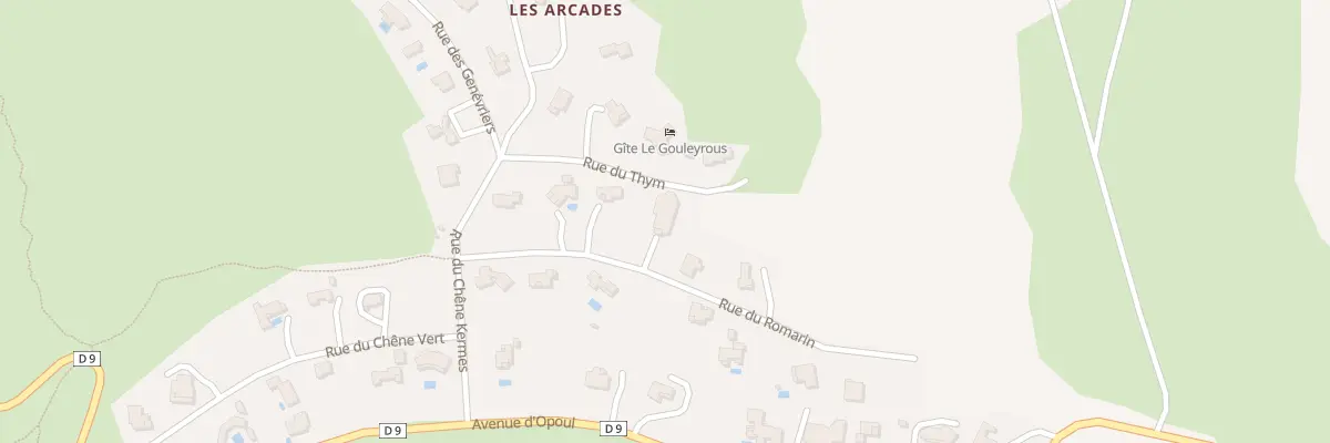 Plan du 31 La Paborde à Vingrau