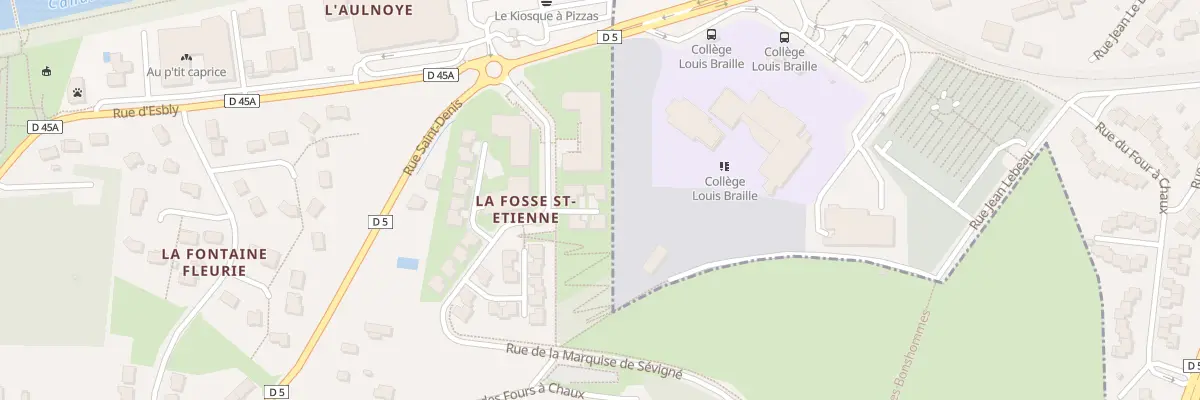 Plan du 3 Rue Antoine de Saint Exupéry à Coupvray