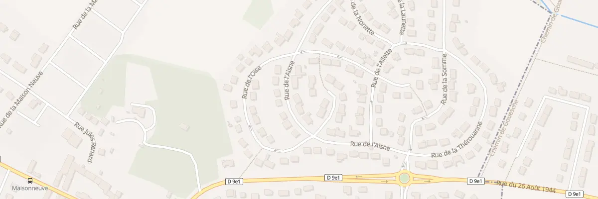 Plan du 16 Rue de l’Aisne à Saint-Pathus