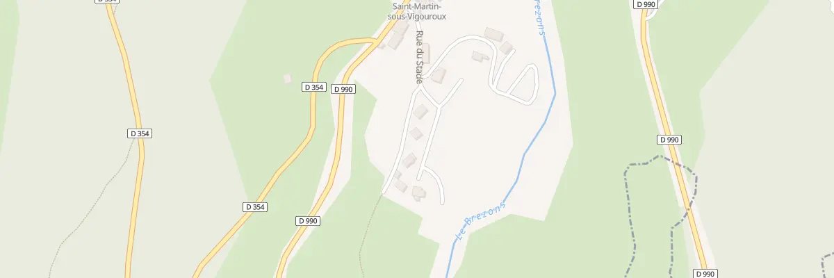 Plan du 6010 Lot Antoine Castanier à Saint-Martin-sous-Vigouroux