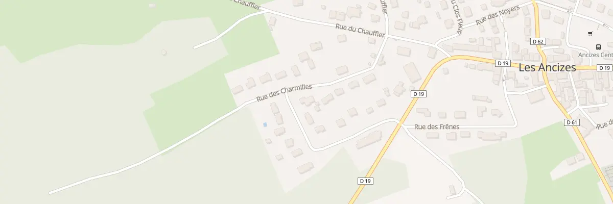 Plan du 9021 Rue des Charmilles aux Ancizes-Comps