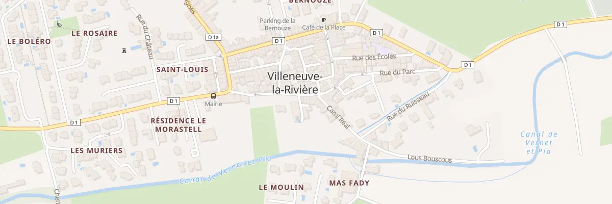Plan du 2 Imp des Jardins à Villeneuve-la-Rivière