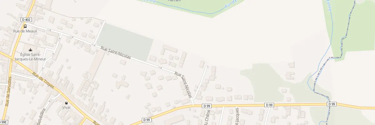 Plan du 1 Che du Moulin de Prefolles à Guignes