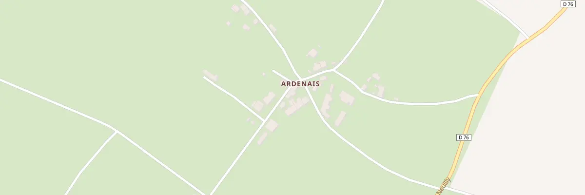 Plan du 9365 Ardenais à Givardon