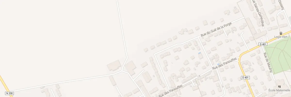Plan du 14B Rue du Pommier Rouge à Saint-Soupplets