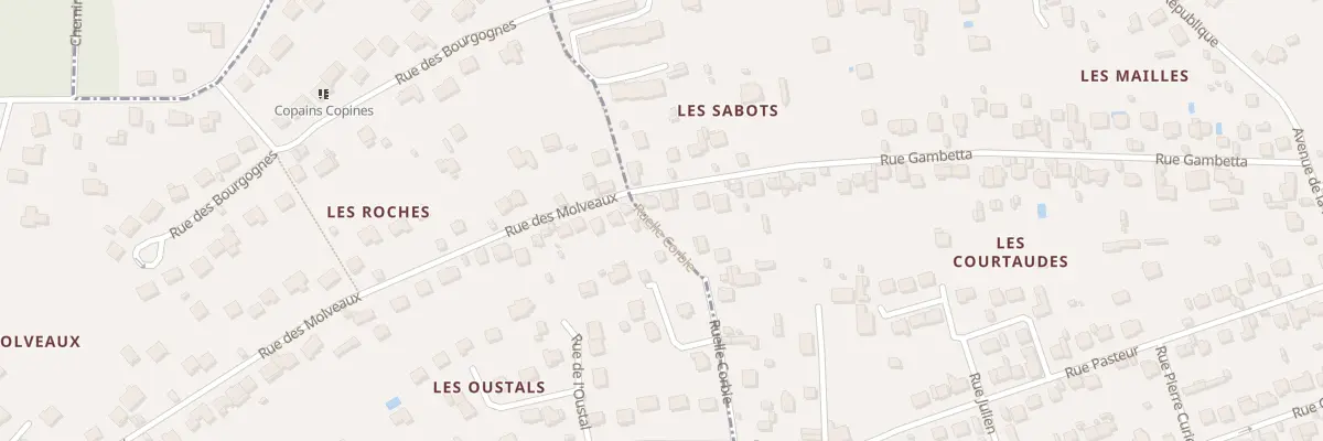 Plan du 53 Rue Gambetta à Esbly