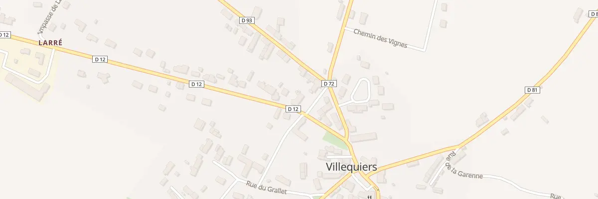 Plan du 3 Rue des Thuyas à Villequiers