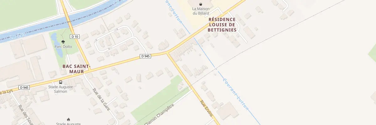 Plan du 3616 Rue de la Lys à Sailly-sur-la-Lys