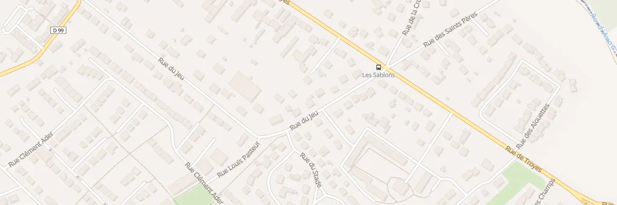 Plan du 10 Rue du Jeu à Guignes
