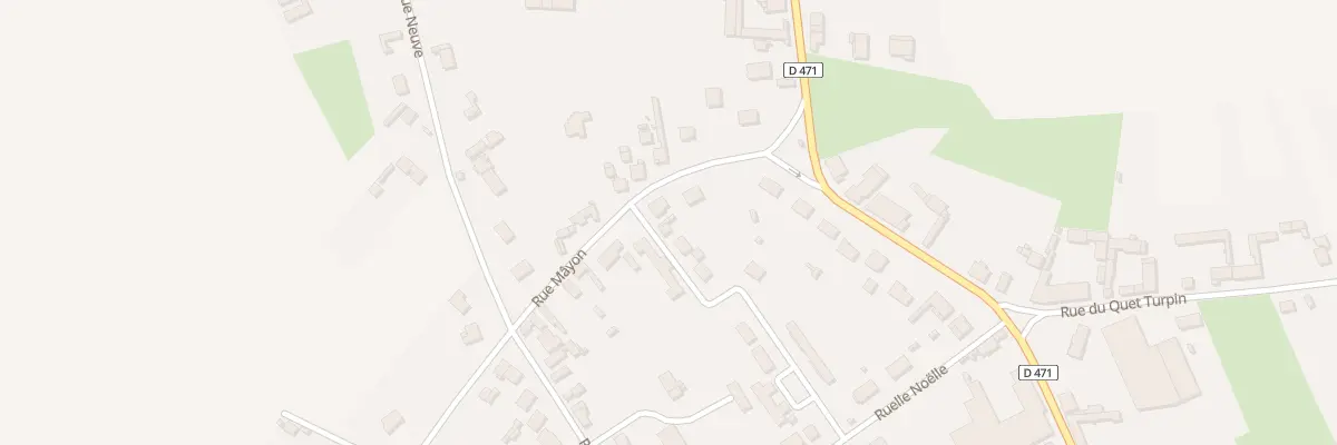 Plan du 3 Rue Mayon à Dompierre-Becquincourt
