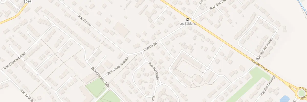 Plan du 13 Rue du Jeu à Guignes