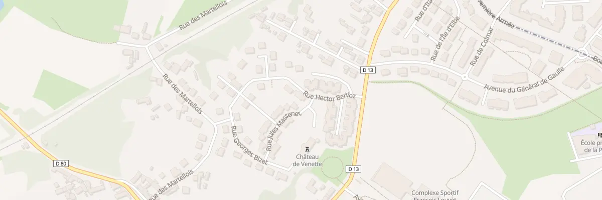 Plan du 97 Rue Hector Berlioz à Venette