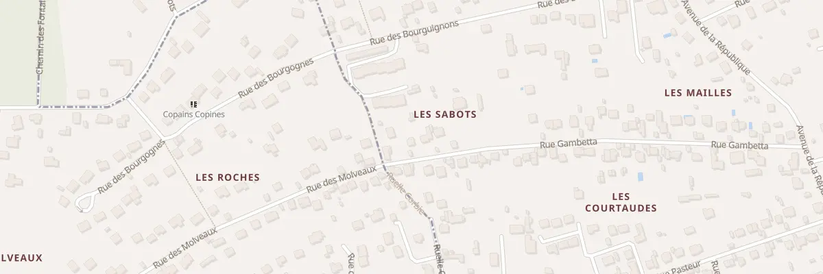 Plan du 64 Rue Gambetta à Esbly