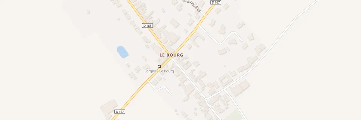Plan du 187 Rue des Tronchants à Lorgies