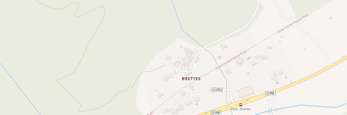 Plan du 5534 Brettes à Riols