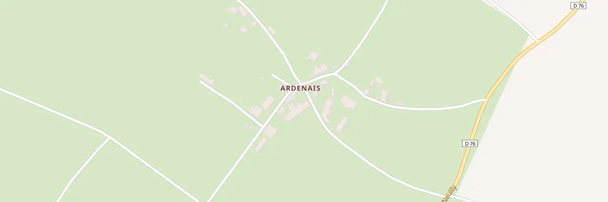 Plan du 9363 Ardenais à Givardon