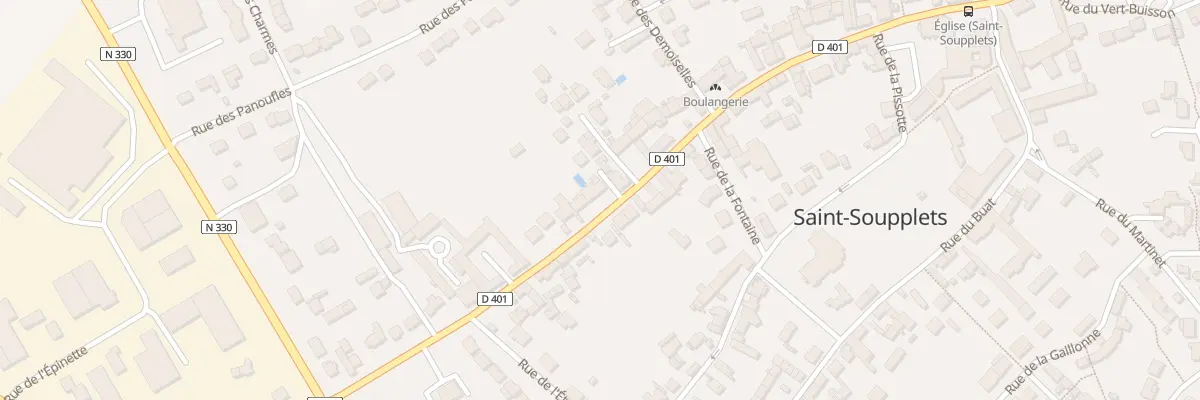 Plan du 76 Rue du Général Maunoury à Saint-Soupplets
