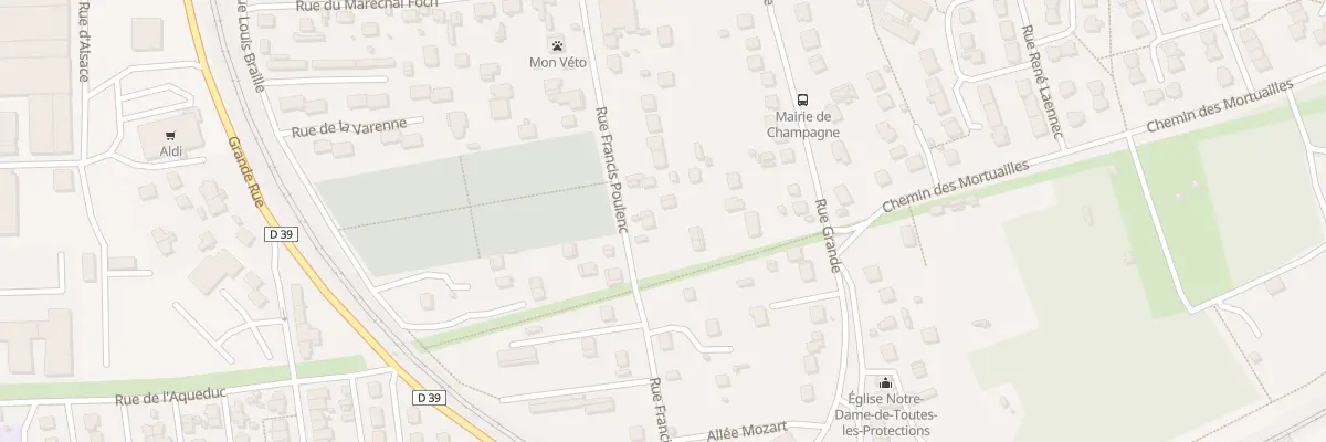 Plan du 65 Rue Francis Poulenc à Champagne-sur-Seine