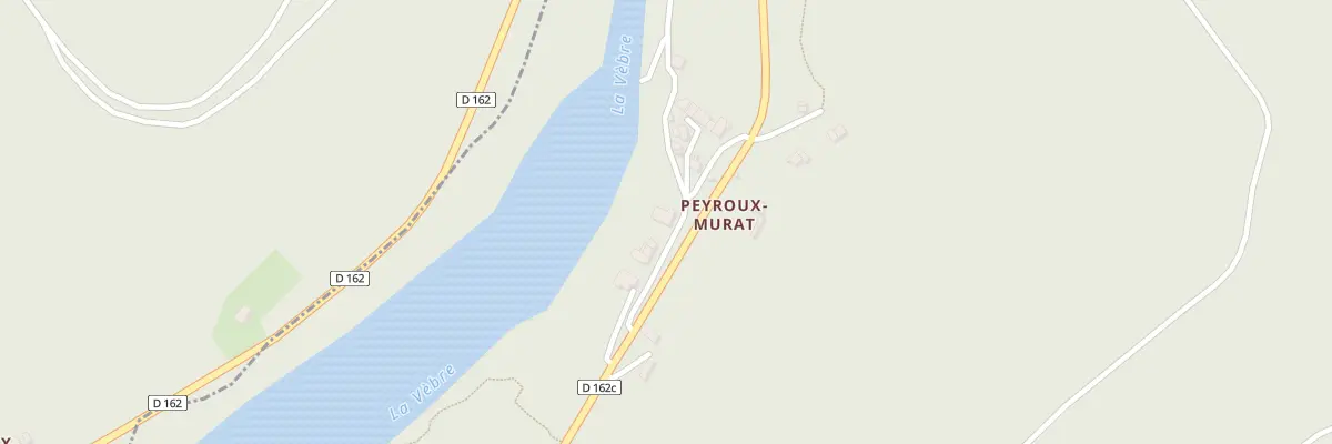 Plan du 5267 Peyroux à Murat-sur-Vèbre