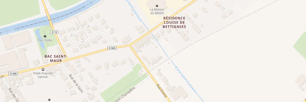 Plan du 3638 Rue de la Lys à Sailly-sur-la-Lys