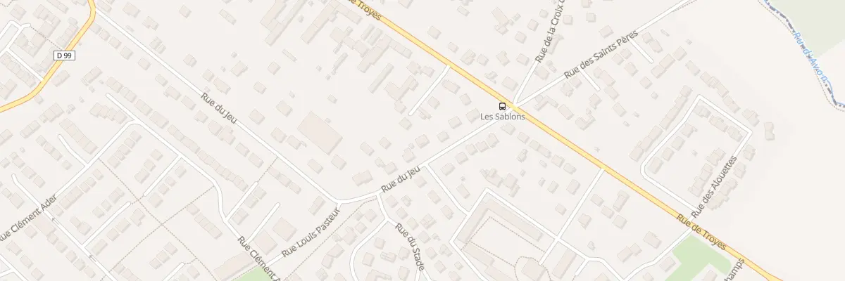 Plan du 8 Rue du Jeu à Guignes