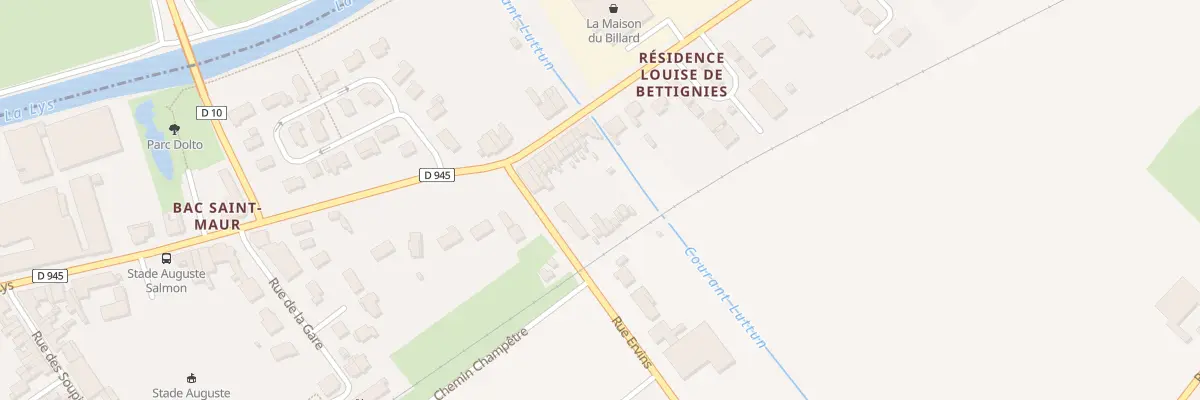 Plan du 3632 Rue de la Lys à Sailly-sur-la-Lys