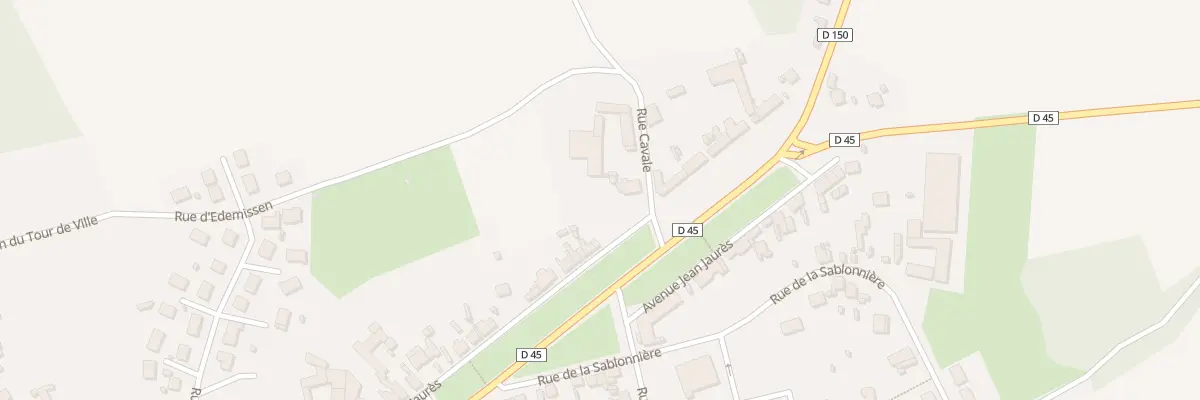 Plan du 2 Rue Cavale à Chaulnes