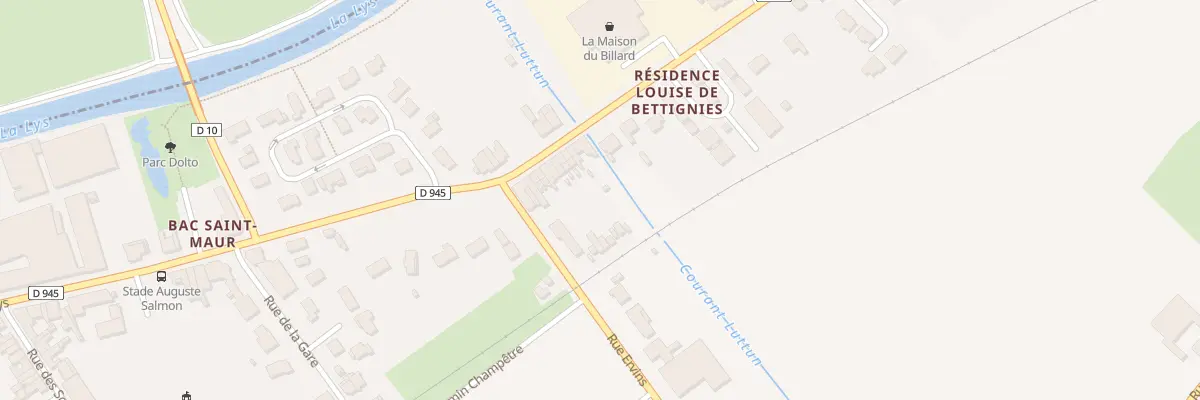 Plan du 3642 Rue de la Lys à Sailly-sur-la-Lys