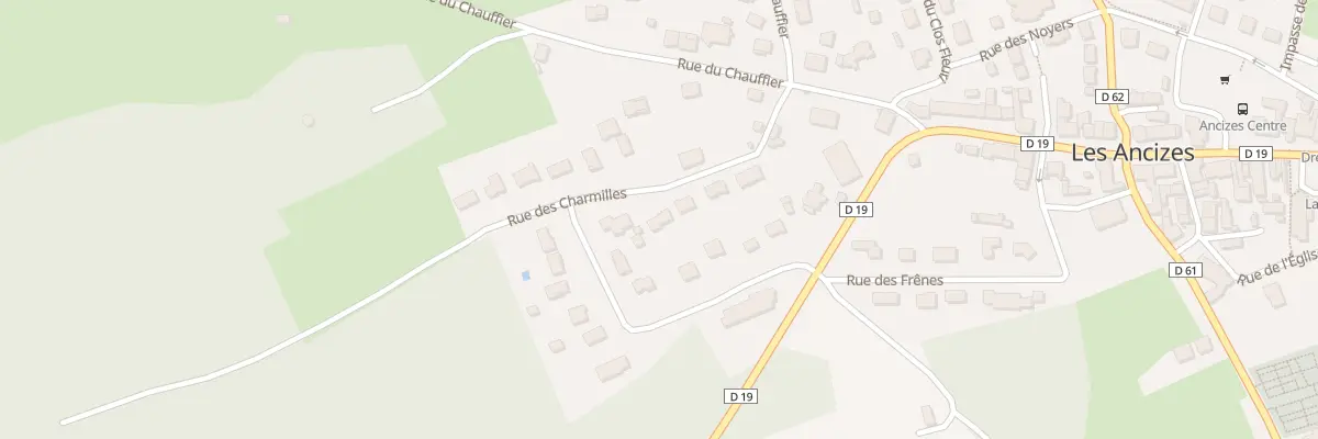 Plan du 9011 Rue des Charmilles aux Ancizes-Comps