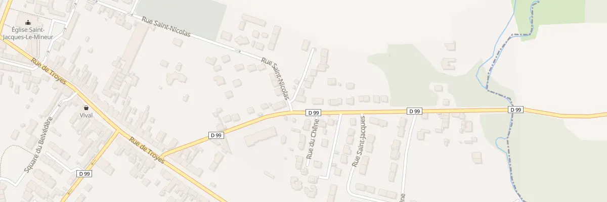 Plan du 31 Rue du Chêne à Guignes