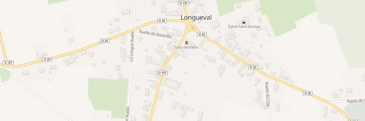 Plan du 5 Rue d’En Haut à Longueval