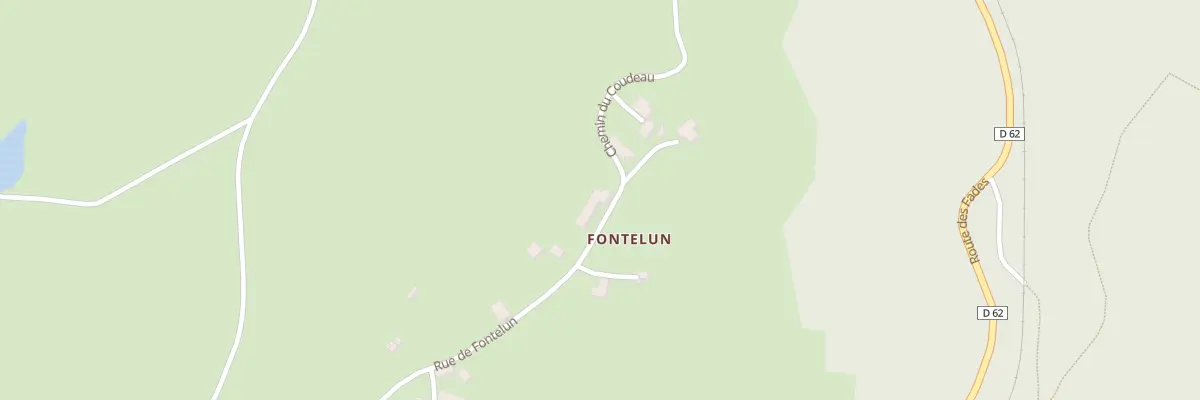 Plan du 5466 Fontelun aux Ancizes-Comps