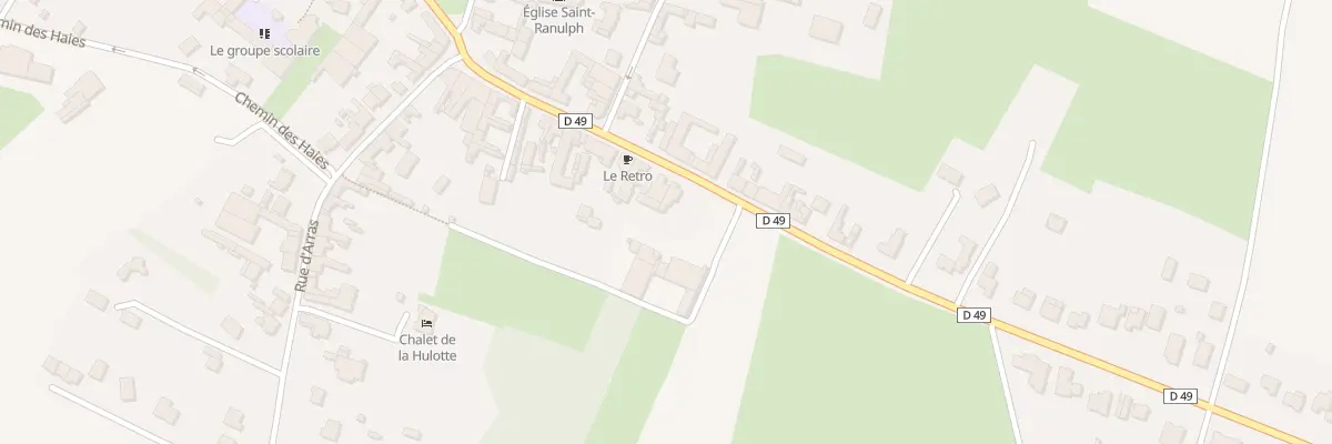 Plan du 40 Rue de Bailleul à Thélus