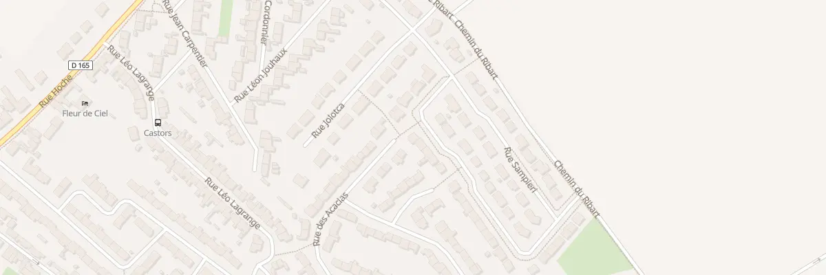 Plan du 34 Rue Sampieri à Loos-en-Gohelle