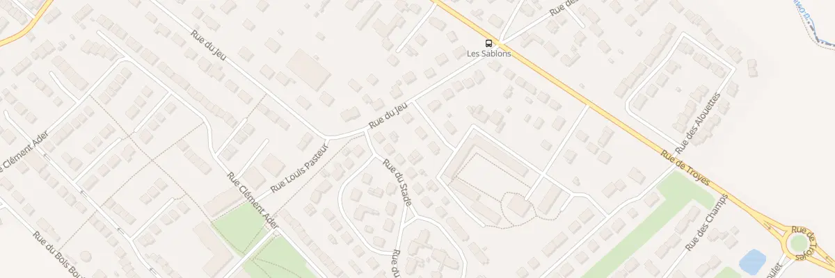 Plan du 2 Rue de la Justice à Guignes