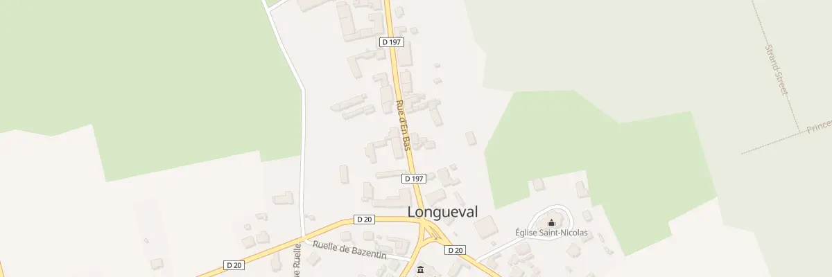 Plan du 8 Rue d’En Bas à Longueval