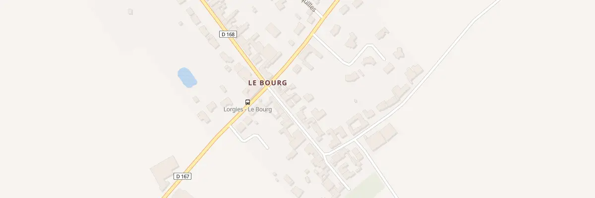 Plan du 191 Rue des Tronchants à Lorgies