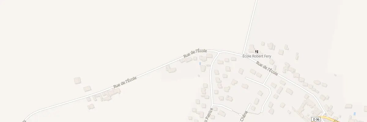 Plan du 7 Rue des Boulayes à Châtres