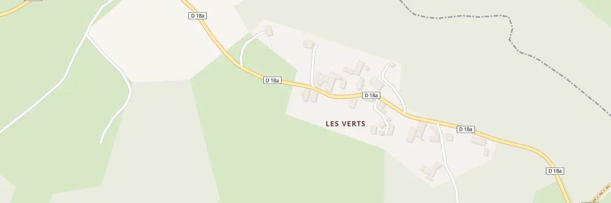 Plan du 5101 Les Verts à Gouttières