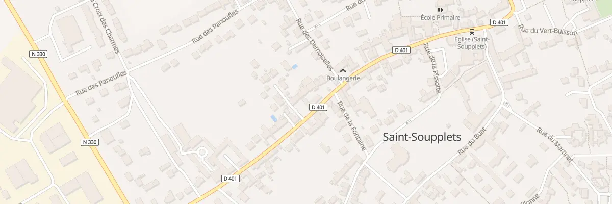 Plan du 62B Rue du Général Maunoury à Saint-Soupplets