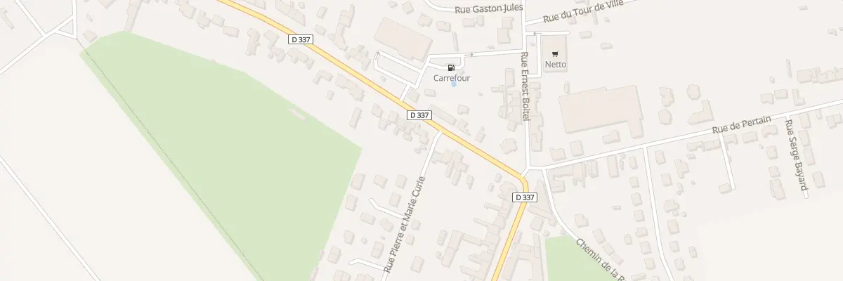 Plan du 51B Rue Roger Salengro à Chaulnes