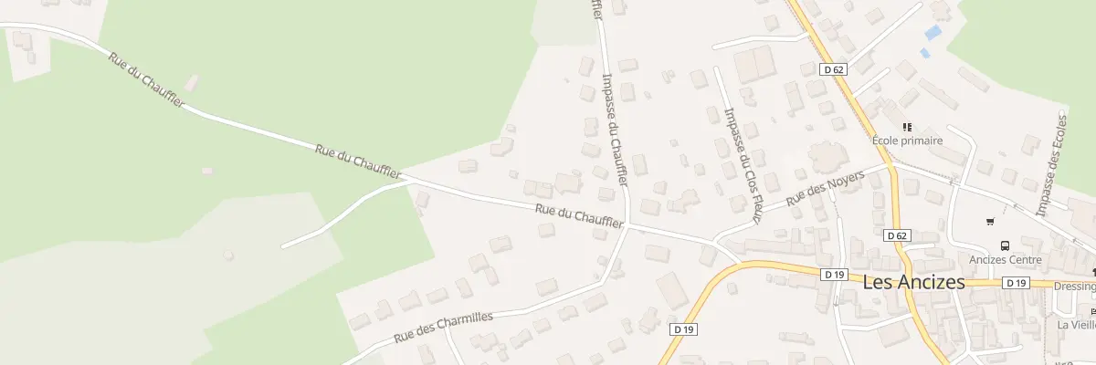 Plan du 9008 Rue du Chauffier aux Ancizes-Comps