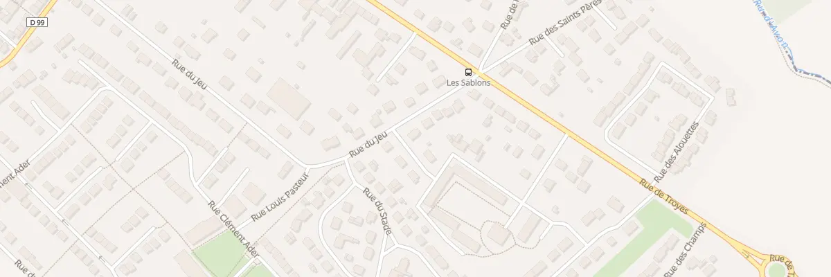 Plan du 5 Rue du Jeu à Guignes