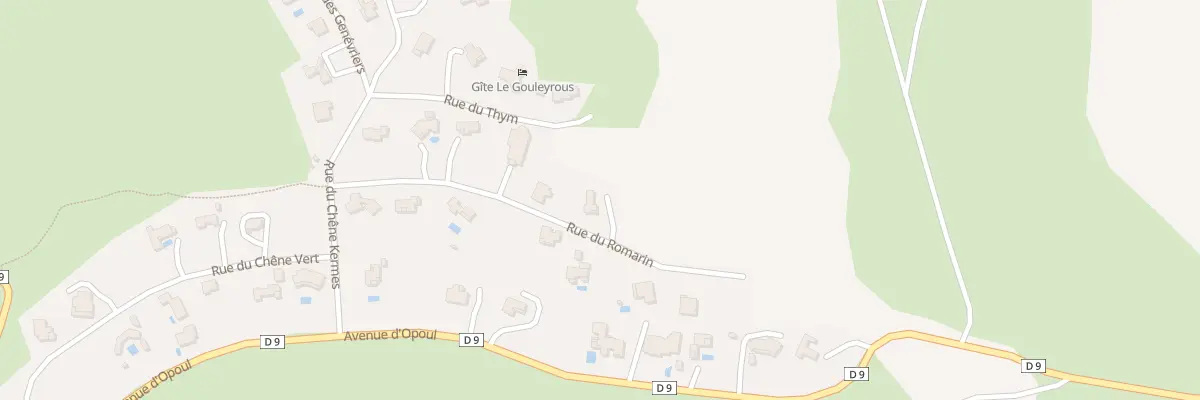 Plan du 11 Rue Romarin à Vingrau