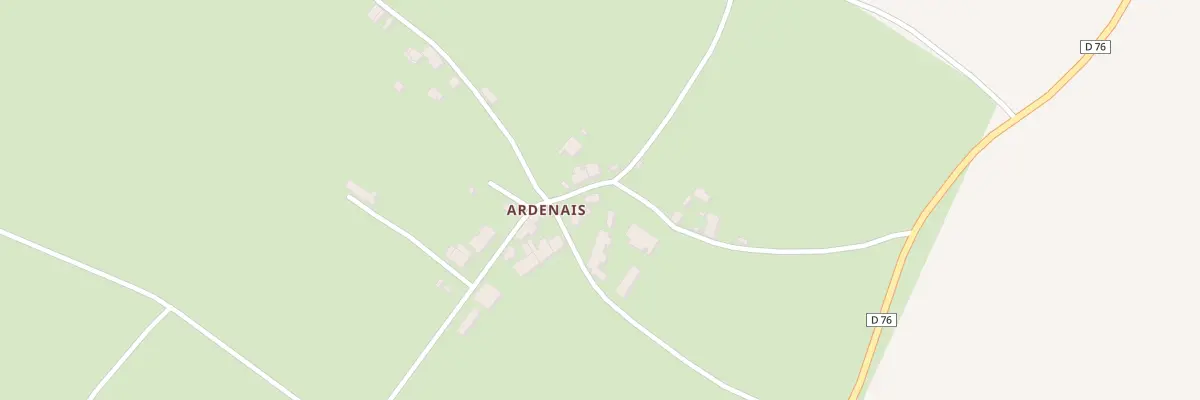 Plan du 3 Ardenais à Givardon