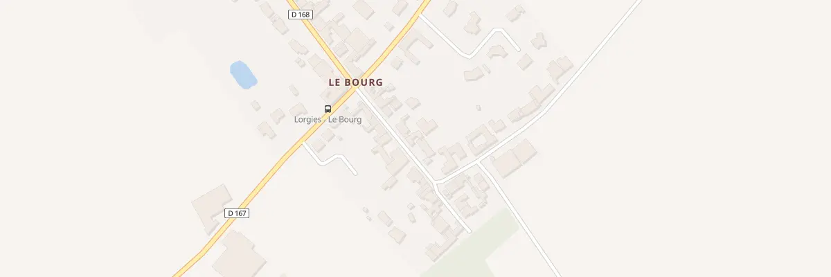 Plan du 199 Rue des Tronchants à Lorgies