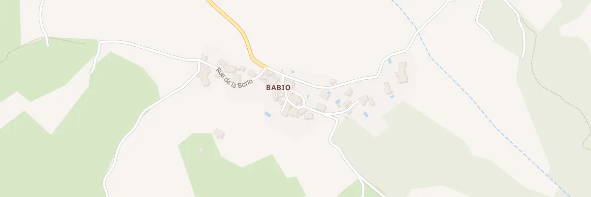 Plan du 5210 Hameau de Babio à La Caunette
